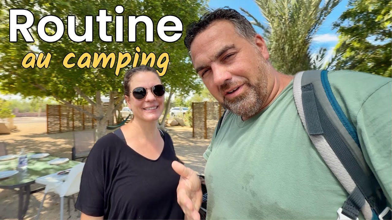 ROUTINE au CAMPING, une journée avec nous ! Nesta autour du Monde 🌎