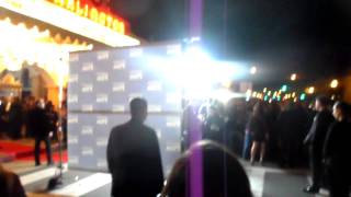 security guard at sbiff acting like an IDIOT! 2 4 12