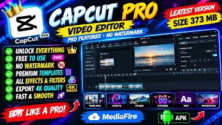🎬 🔥 CapCut Pro MOD APK 2026 | Unlock Everything, Premium Effects & 4K Editing! 👑🎥