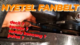 ADJUST KIJANG FANBELT || NEED IT TO BE TIGHT OR LOOSE??