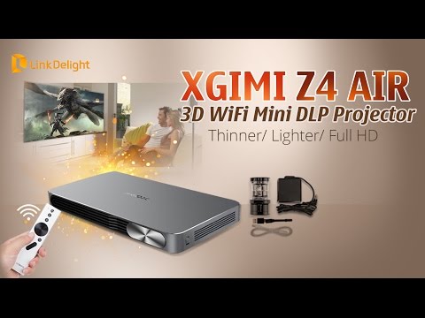 XGIMI Z4 Air 日本未発売 300ANSI 720P　プロジェクター XGIMI Z4Air Portable Projector(Unboxing and testing video