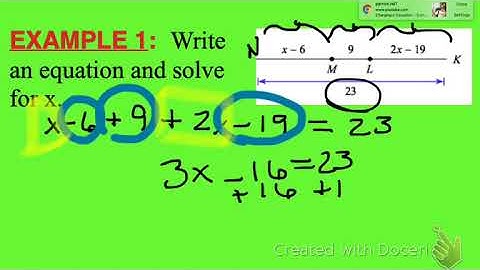 1.3G Part 1 Segment Addition Postulate