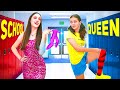 What if I became a School Queen || Awkward and Funny Situations