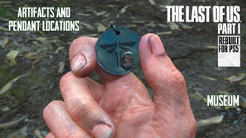 ALL ARTIFACTS AND PENDANTS IN MUSEUM | THE LAST OF US PART 1 PS5 REMAKE | GAMERS DIGEST