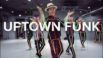 Detectron2 | Key Point Detection | Uptown Funk | 1MILLION Dance Studio