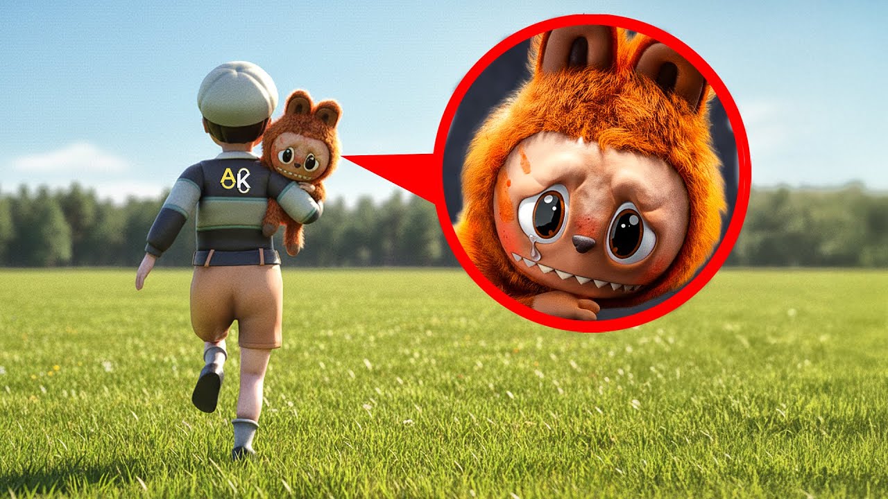 Брат Куклы из Игры в Кальмара забрла Лабубу в Реальной Жизни (Squid Game)