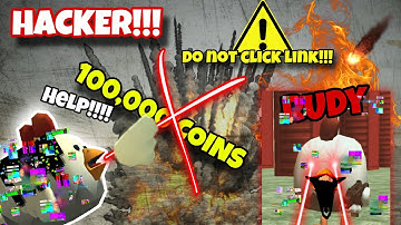 Hacker Kicks Me & SCAMS 100K Coins! | ARO | Chicken Gun