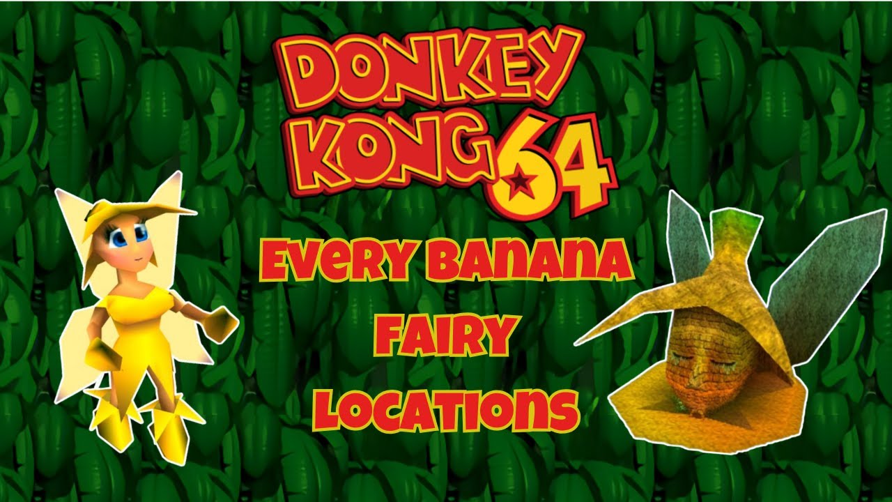 Donkey Kong 64 | Every Banana Fairy - YouTube
