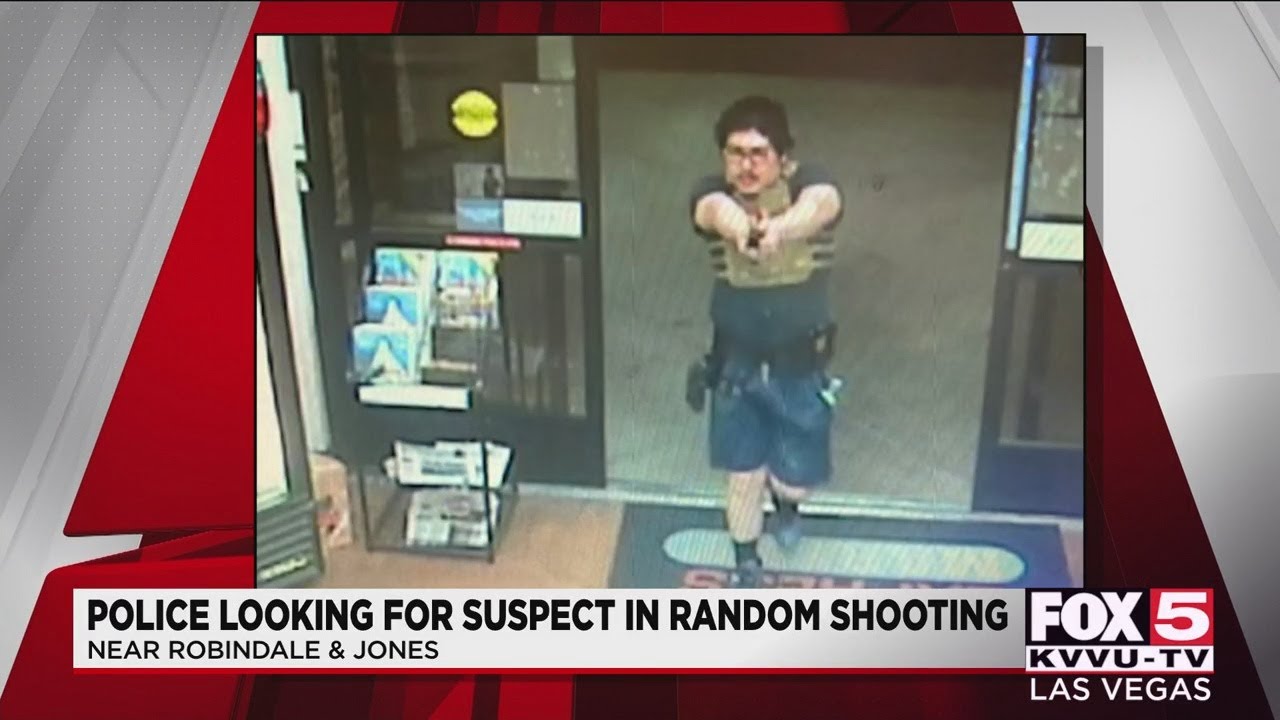 Las Vegas police look for 'violent' suspect in 'completely random ...