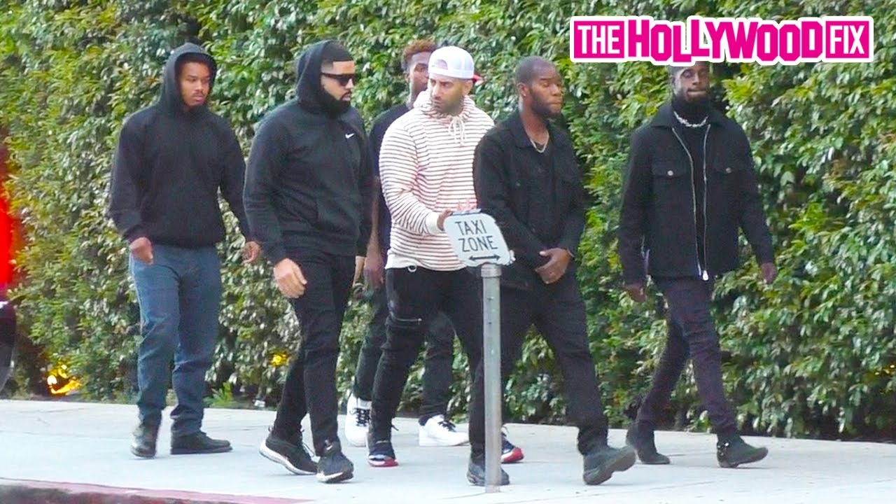 Fousey Tricks Paparazzi With A Drake Impersonator & Entourage At The Roosevelt Hotel In Hollywood