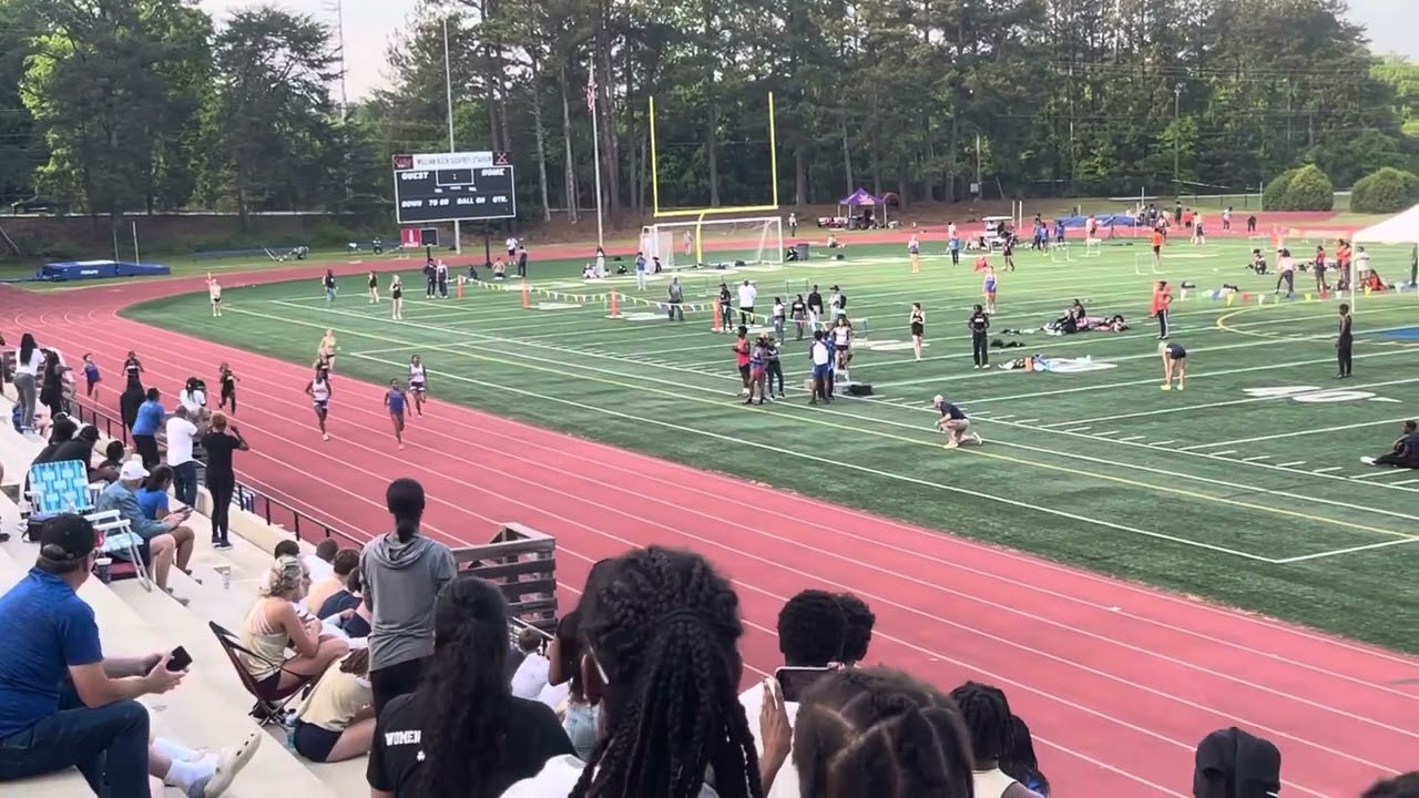 GHSA 6A - Region 4 Championship Heat 2 Girls 200m Buck Godfrey Stadium Decatur Georgia