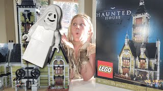 Happy Halloween! | Girl builds the LEGO Haunted House!
