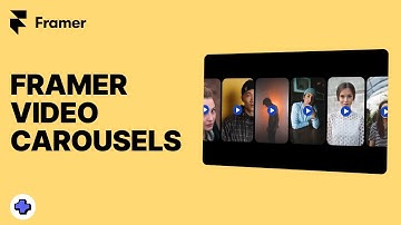 Make Epic Video Carousels in Framer (Easy & Customisable)