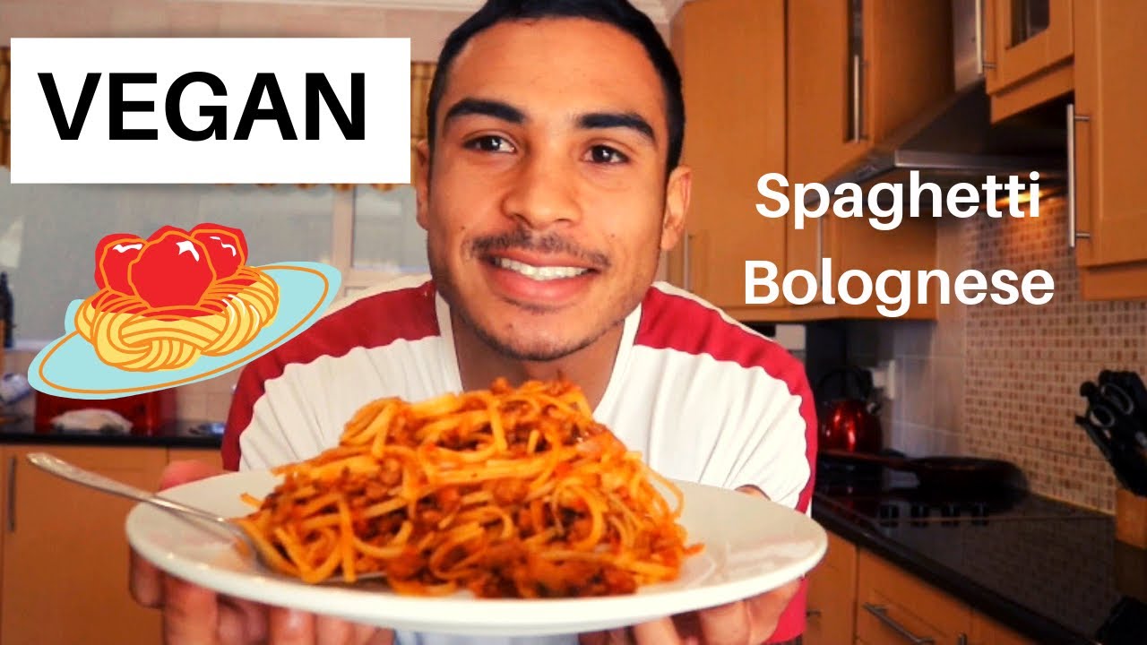 HOW TO MAKE VEGAN SPAGHETTI BOLOGNESE YouTube