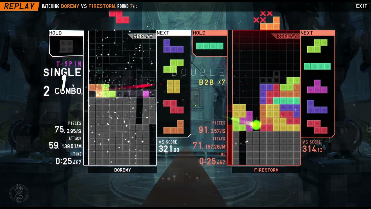 [TETR.IO] Tetra League: Doremy vs. Firestorm (28-10-2021)