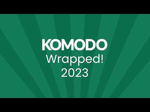 Komodo Wrapped 2023 - video from Komodo Digital