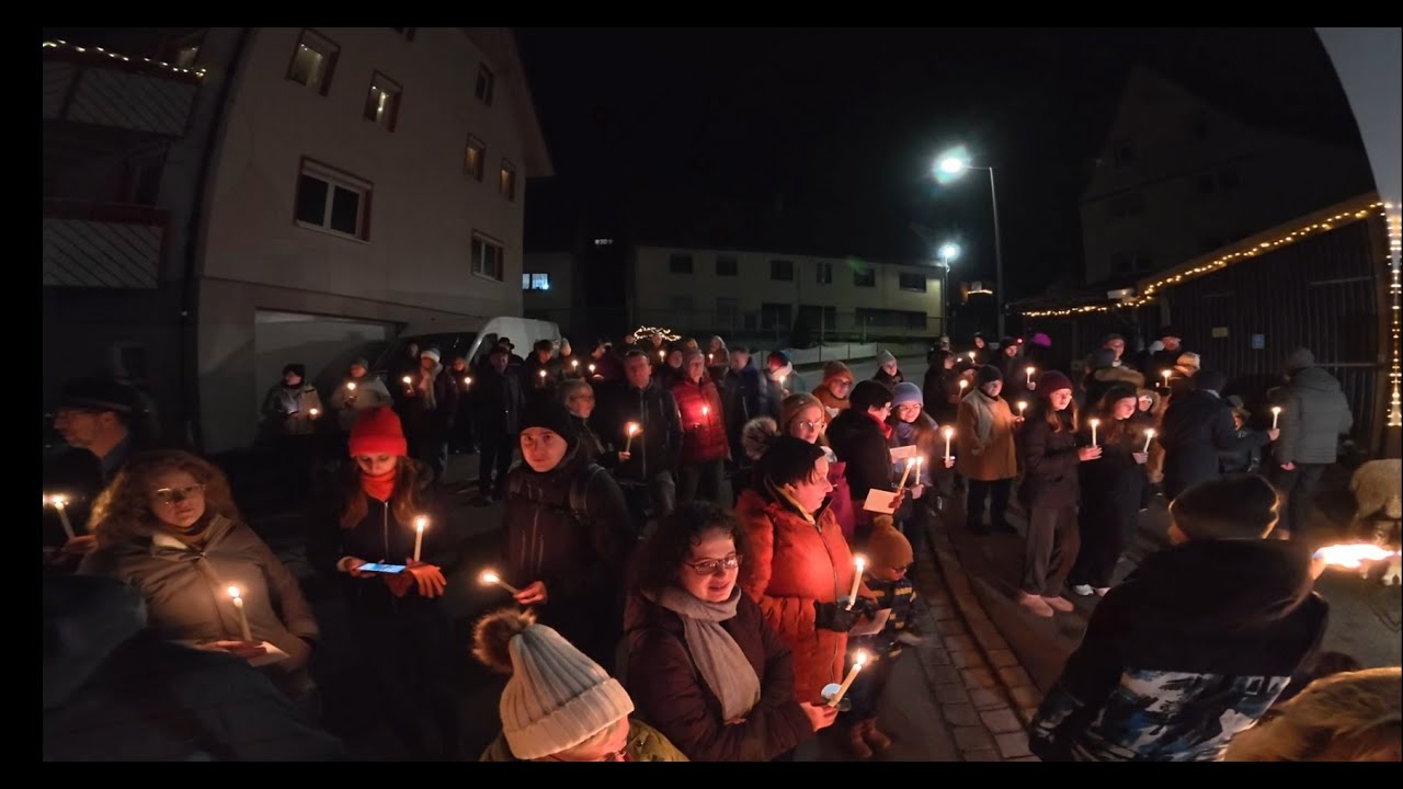 Lebendiger Adventskalender in Sulz am Eck Weihnachten 2025