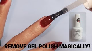 How to Remove Gel Polish Magically - Rosalind Magic Remover - Remove Gel  Polish Easy 