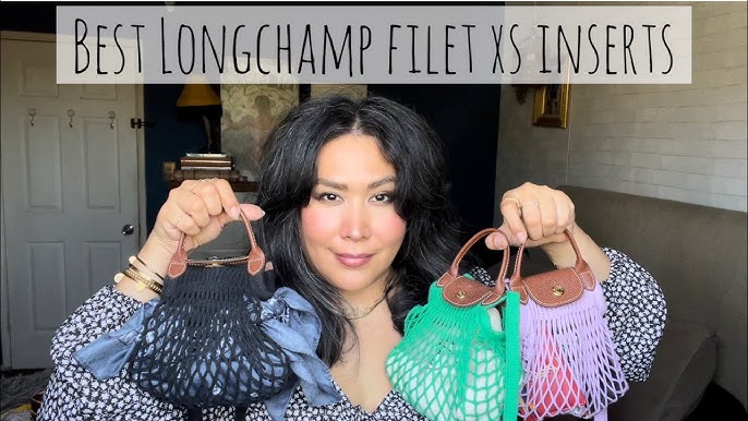 LONGCHAMP Le Pliage FILET & Le Pliage FILET XS NEW DIOR CUSHION