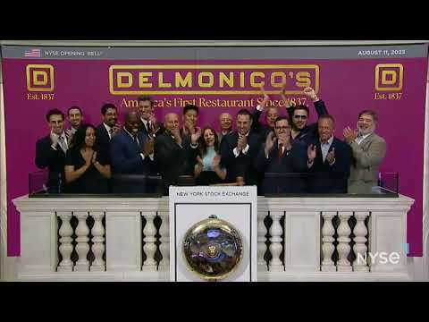 The nyse welcomes delmonico’s restaurant as they celebrate the re-opening in the financial distric