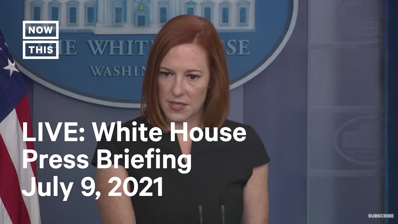 Press Secretary Jen Psaki Holds White House Press Briefing | LIVE