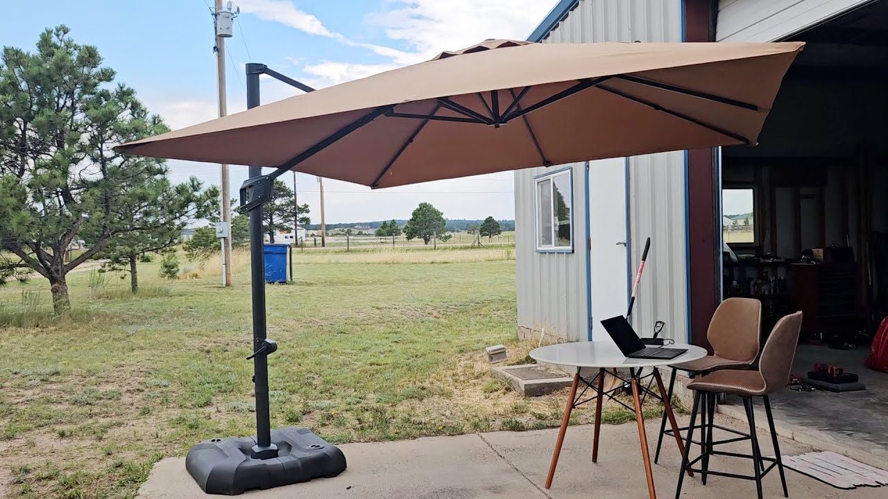 best patio umbrellas for wind The 6 Best Cantilever Umbrellas of 2026, Tested by BHG