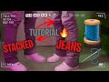HOW TO MAKE STACK JEANS TUTORIAL 👖🧵