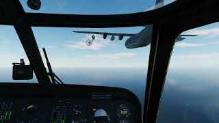 DCS World - UH-60L Black Hawk Mod Air-to-Air Refuelling - the totally different experience