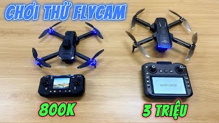 Try Flycam 800k and 3 million both have screen | LF633 - S19 Pro