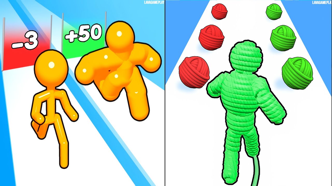 Tall Man Run vs Rope Man