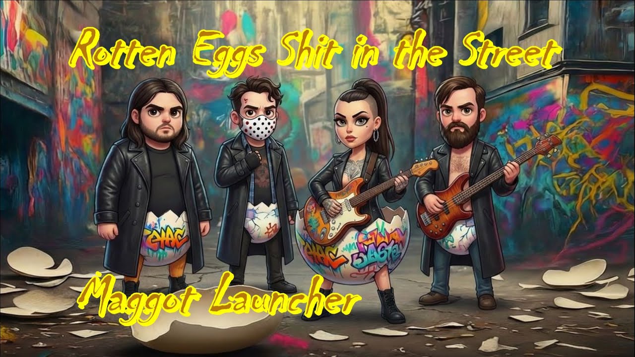Rotten Eggs Shit in the Street by Maggot Launcher - YouTube