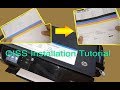 CISS Installation on HP Deskjet Ink Advantage 4515, 4535, 3545, or similar