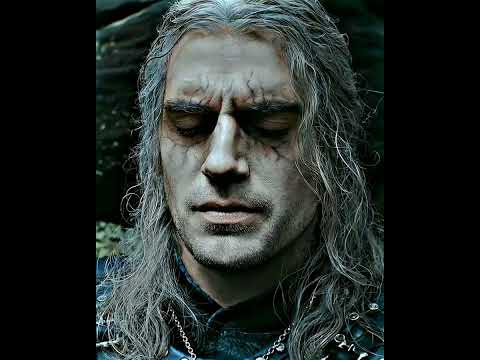 Geralt drinks the