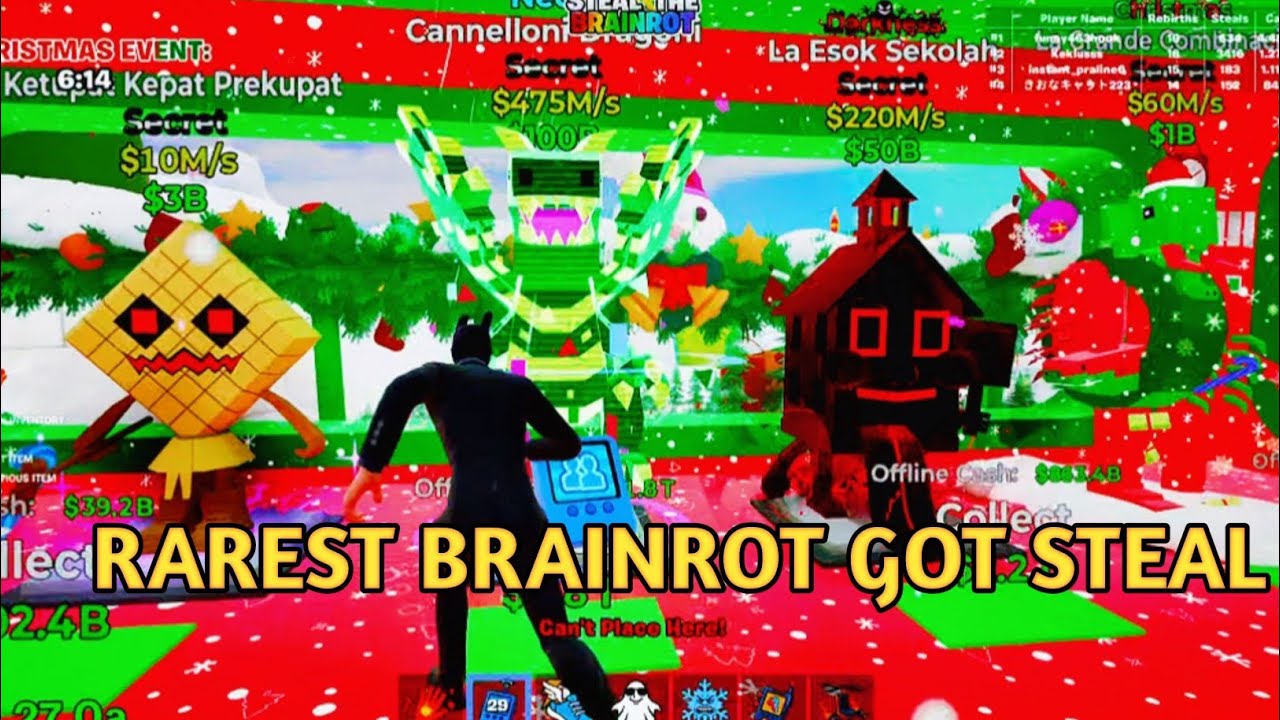 Stealing Rarest Brainrot in Steal The Brainrot (HIGHLIGHTS)