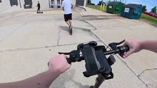 Inmotion Climber Vs NIU KQi3 Pro Vs HiBoy KS4 Pro - Scooter Ride POV