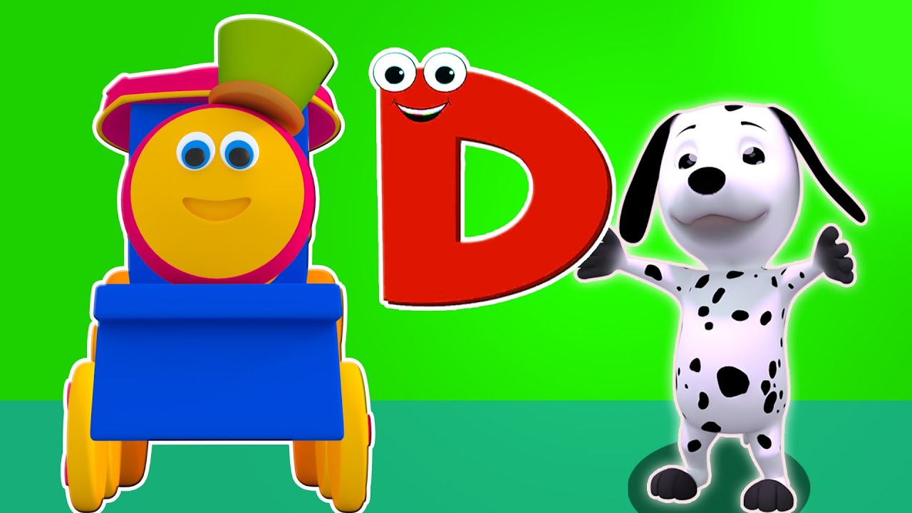 Bob tren, fonética canción | 3D Cartoon para los niños | compilación | video educativo |Phonics Song