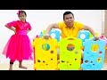 Jannie Pretend Play Learning Shapes for Kid Toys | Fun Educational Video for Children