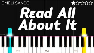 Emeli Sand -Read All About It, Pt. III | EASY Piano Tutorial