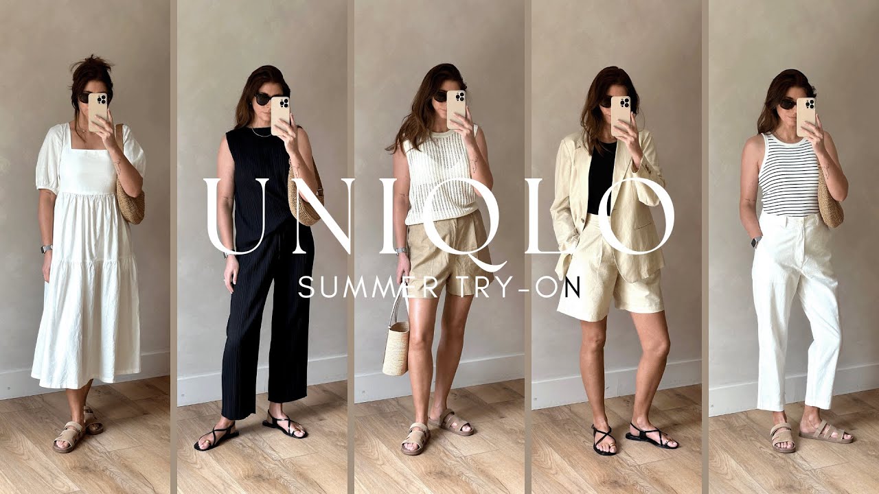 Uniqlo Spring Summer 2024 Try-On