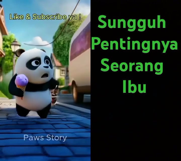 Panda sedih kehilangn ibu #panda #pandalucu