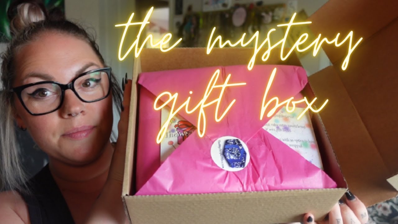 The Mystery Gift Box Unboxing Subscription box for her YouTube