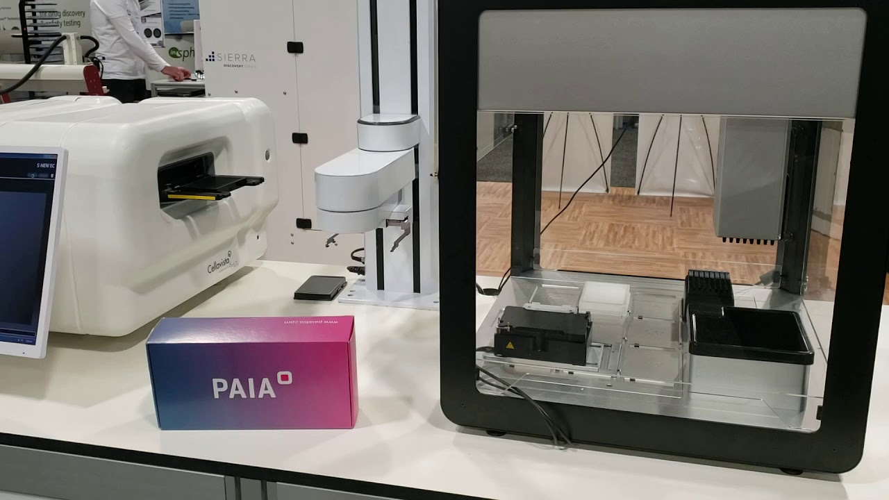 Automated robotic Paia antibody analysis system