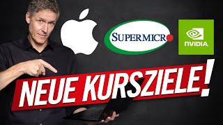 NVIDIA, Apple, Super Micro: Neue Kursziele!