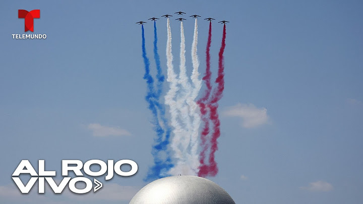Francia celebra el Día de la Bastilla con un desfile militar en París | Al Rojo Vivo | Telemundo