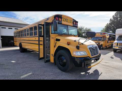 2018 Blue Bird Vision 72P  walkaround video
