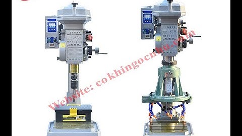 Dàn Máy ta rô tự động kiểu bánh răng cùng lúc 2 mũi, 4 mũi, 6 mũi trên kim loại Model SS-4508