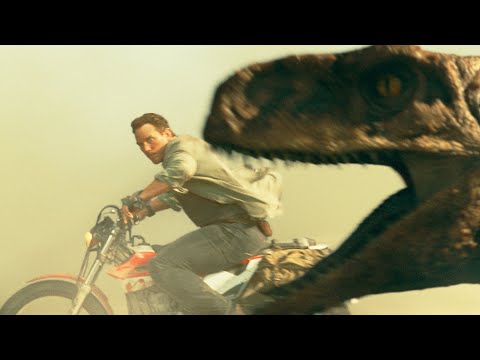 Chris Pratt Hunted By All The Dinosaurs Jurassic World Trilogy 