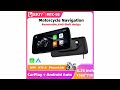 Review EKIY 6.25 inch GPS Motorcycle Display Wireless CarPlay Android Auto 2026