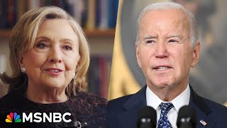 Hillary Clinton offers advice to President Biden on addressing concerns about his age