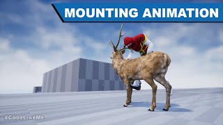 Mount Animal - Unreal Open World #403 Mount Animal - Unreal Open World #403